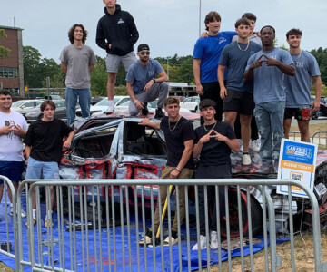 Student Led Car Smashing Team
